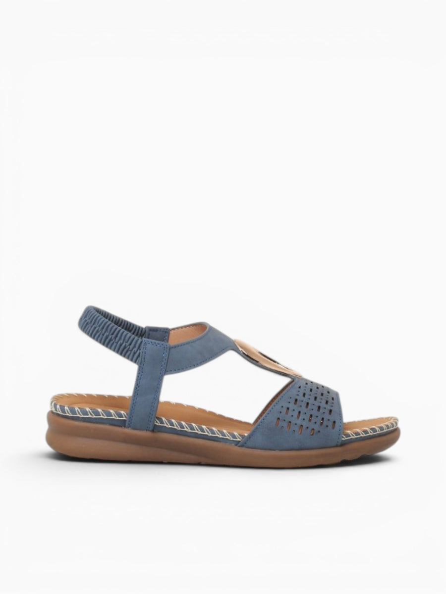 Riagan Blue Smooth Blue / 5 / M