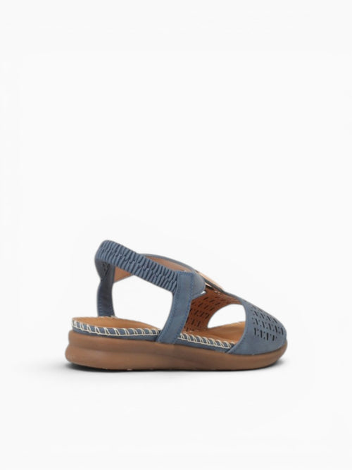 Riagan Blue Smooth Blue / 5 / M