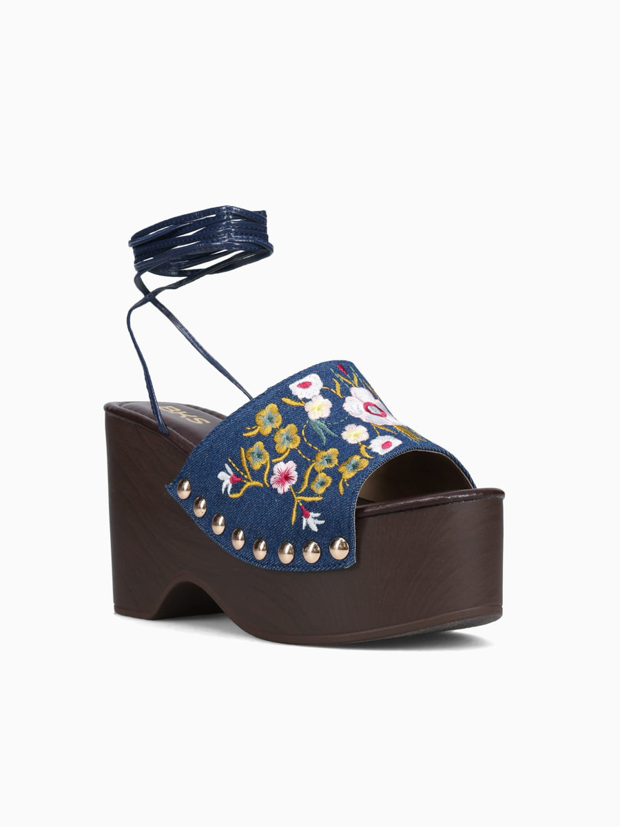 Magnolia Denim Raffia Navy / 5 / M