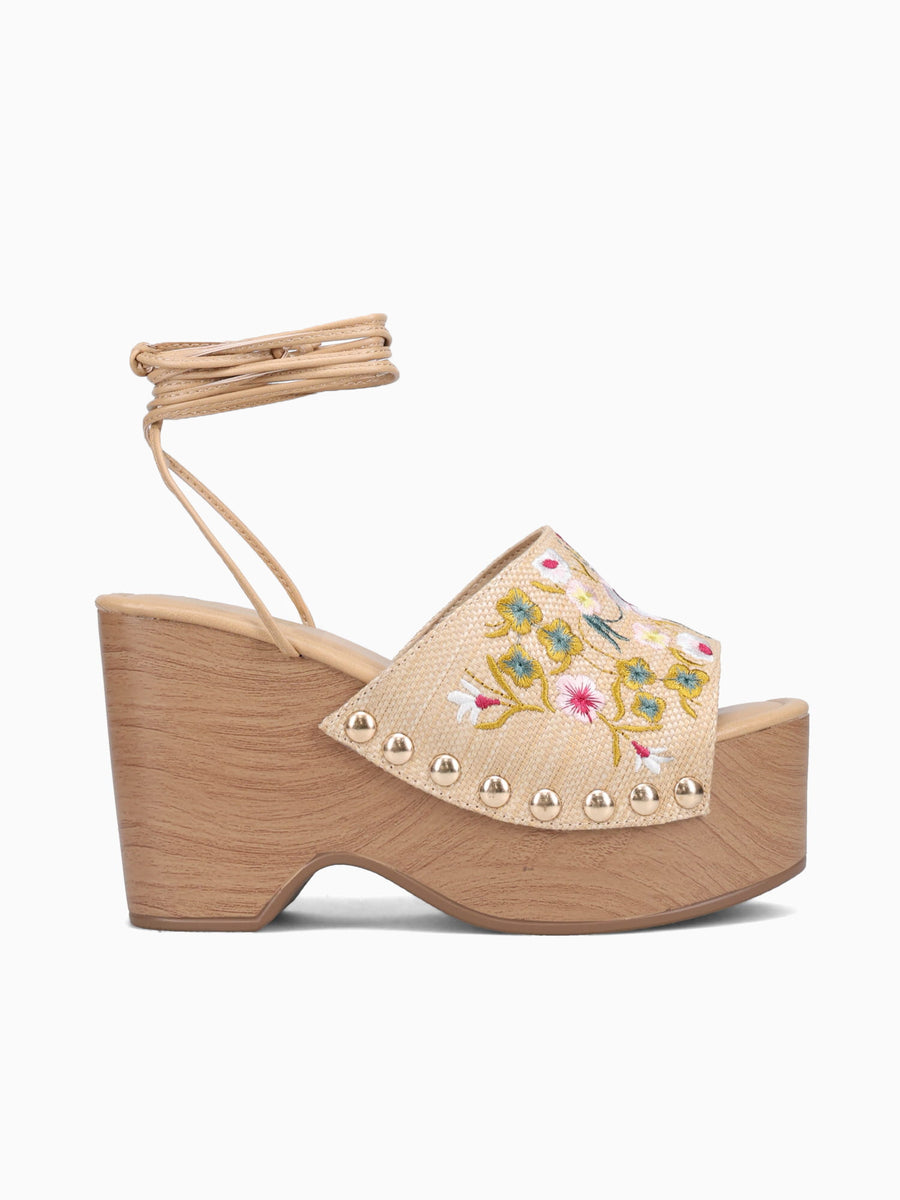 Magnolia Beige Raffia Beige / 5 / M