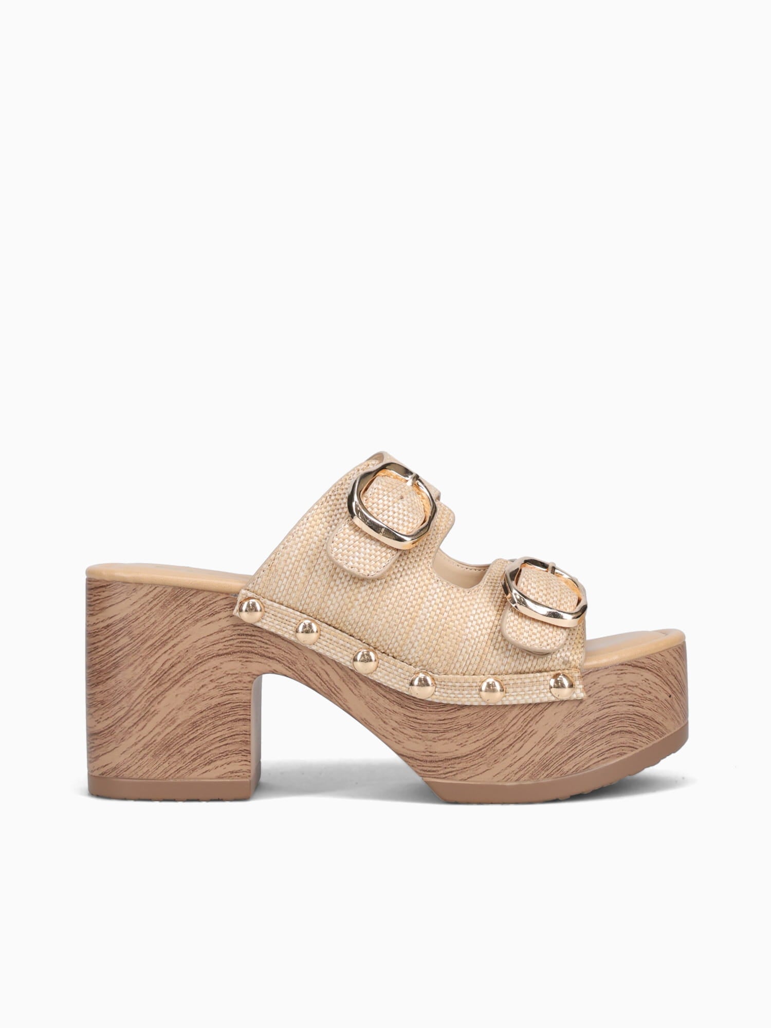 Bloom Beige Eyelet Raffia Beige / 5 / M