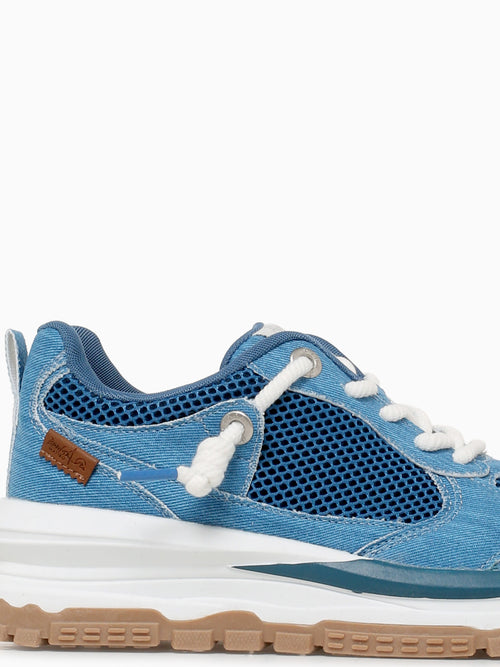 Leotina Blue Canvas Blue / 5 / M
