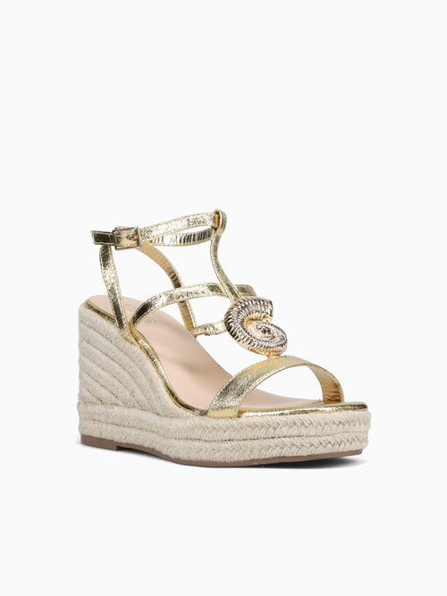 Arielle Gold Metallic Gold / 5 / M