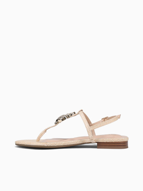 Shelly Beige Raffia Beige / 5 / M