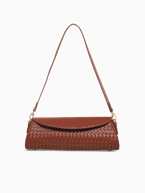 Emma Shoulder Bag Br Brown