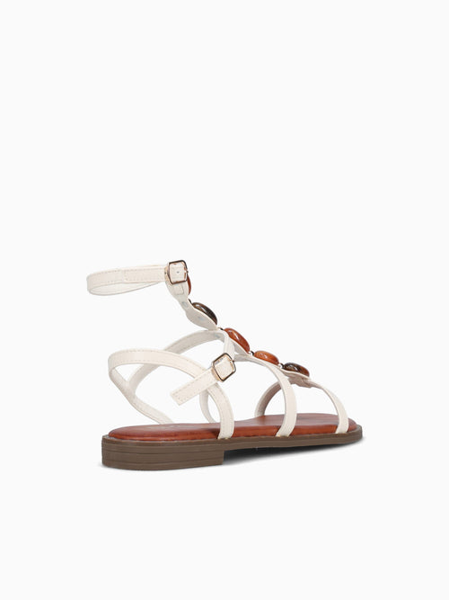 Leila Off White Smooth Off White / 5 / M