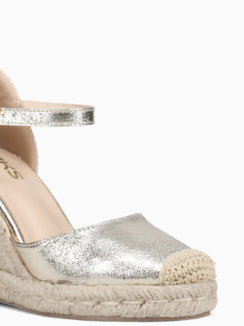 Ennie Gold Metallic Gold / 5 / M