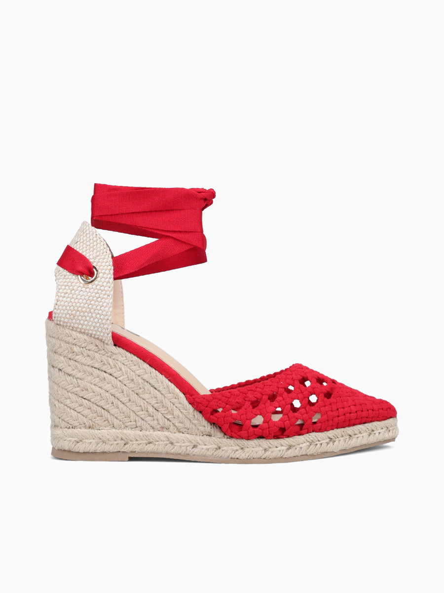 Amaya Red Soft Woven Red / 5 / M