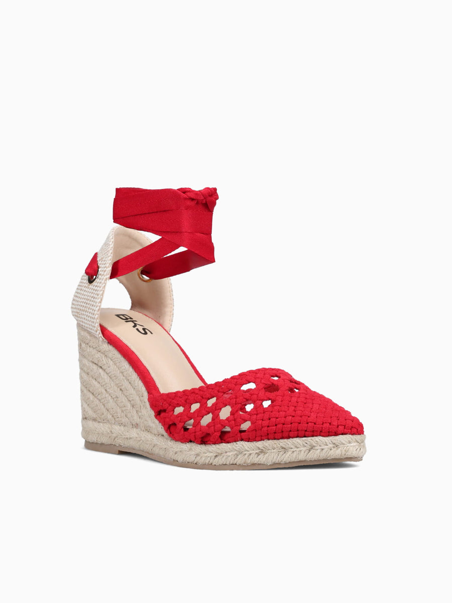 Amaya Red Soft Woven Red / 5 / M