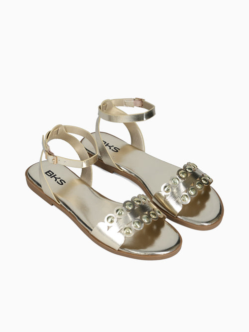 Lucy Gold Metallic Gold / 5 / M