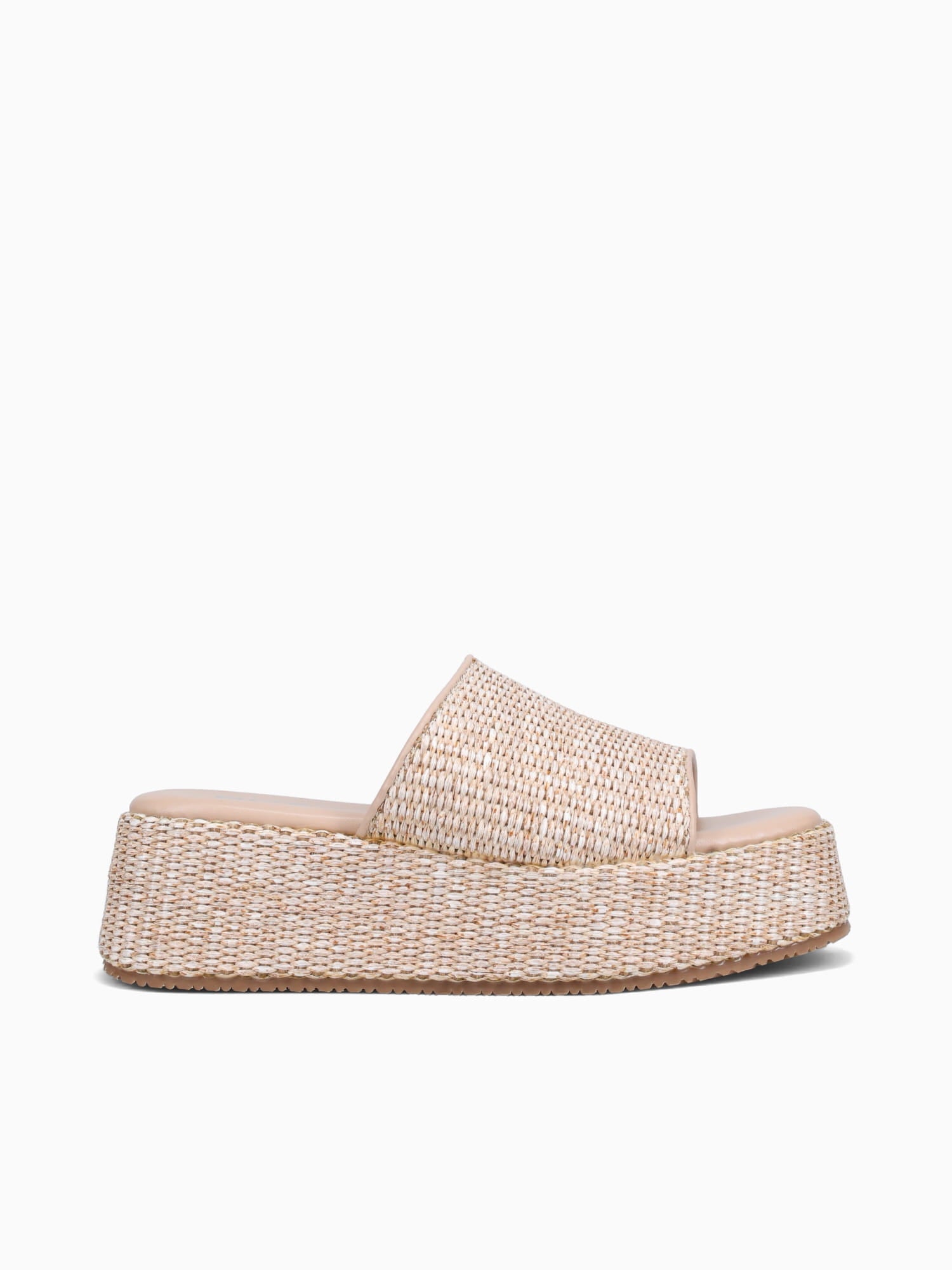 Alice Beige Raffia Beige / 5 / M