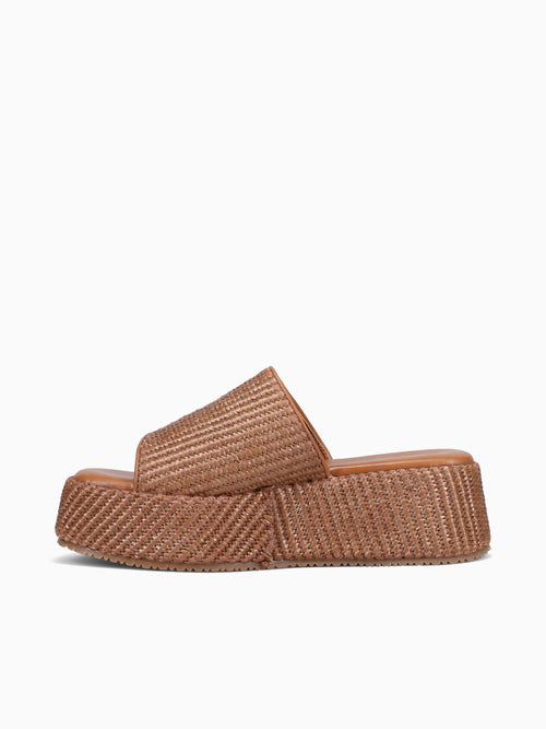 Alice Brown Raffia Brown / 5 / M