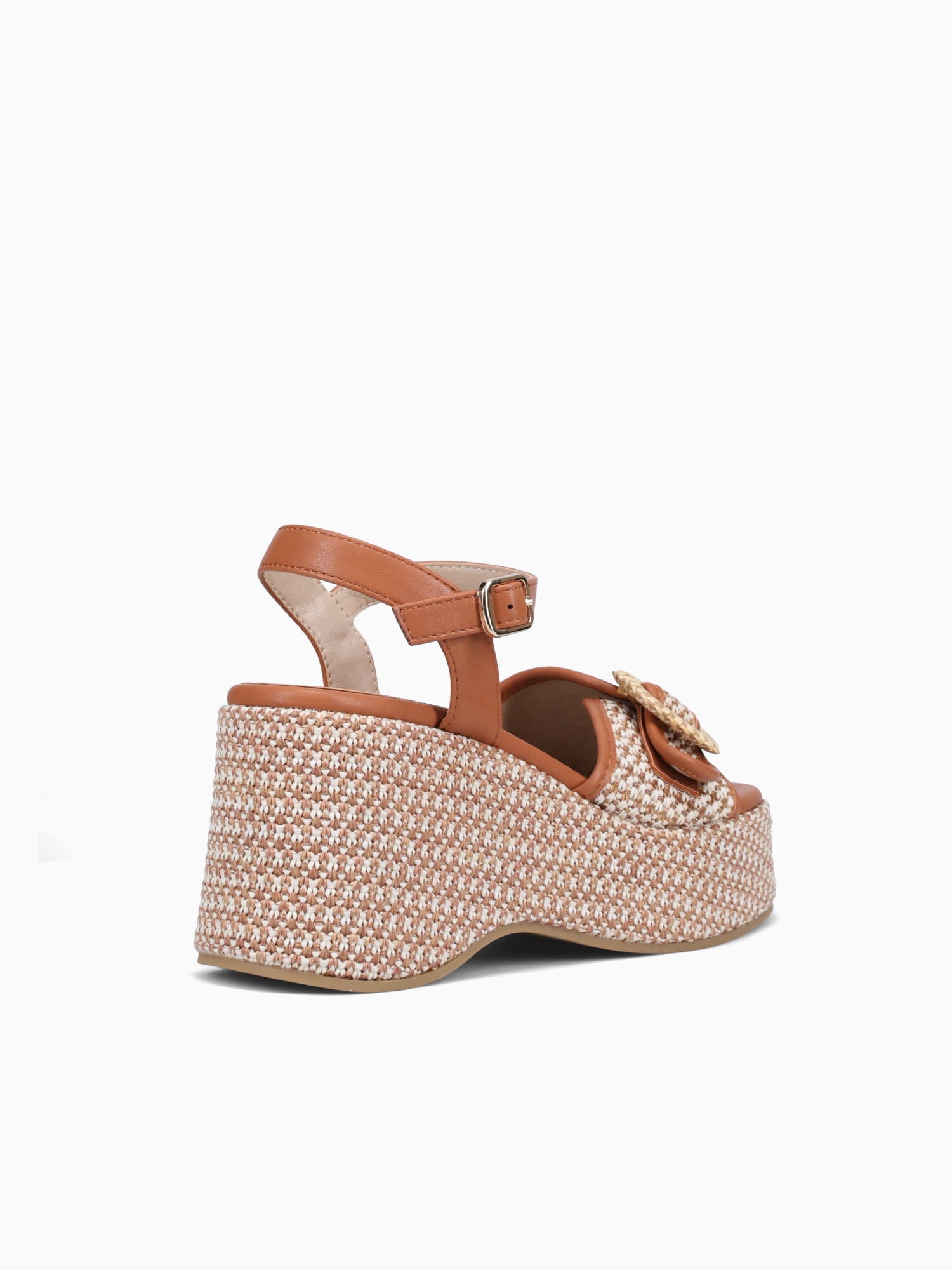 Sandy Brown Raffia Brown / 5 / M