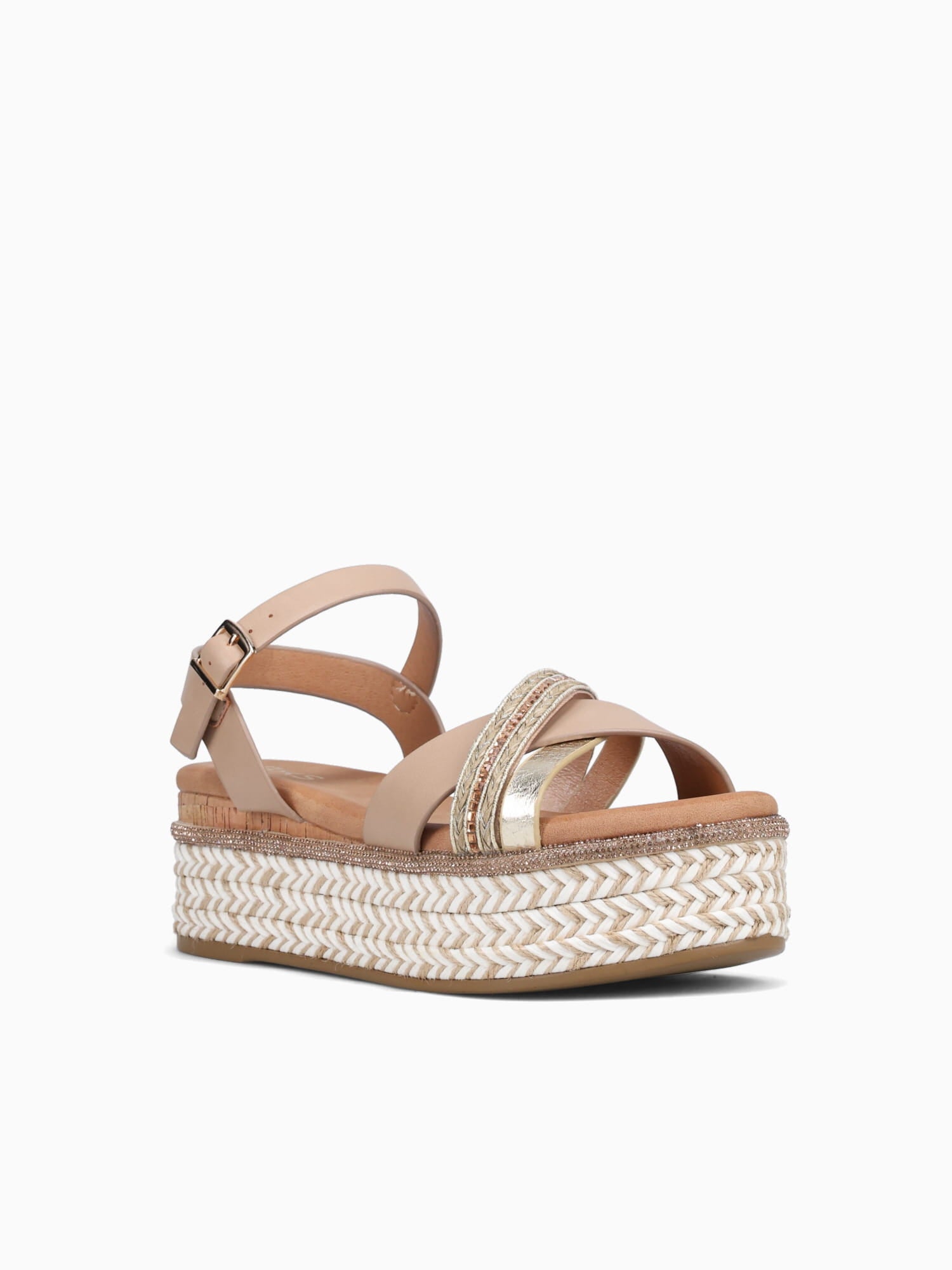 Sandrita Beige Metallic Beige / 5 / M