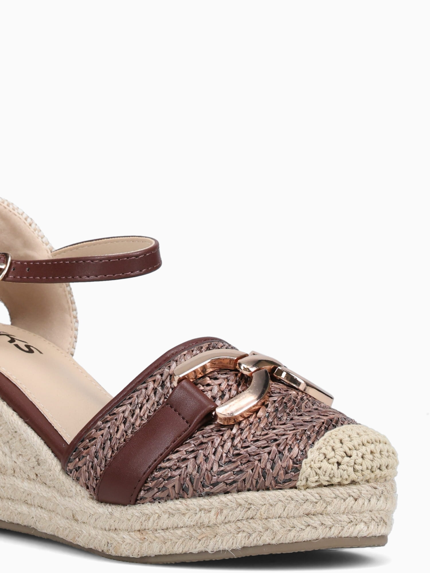 Vidda Brown Raffia Brown / 5 / M