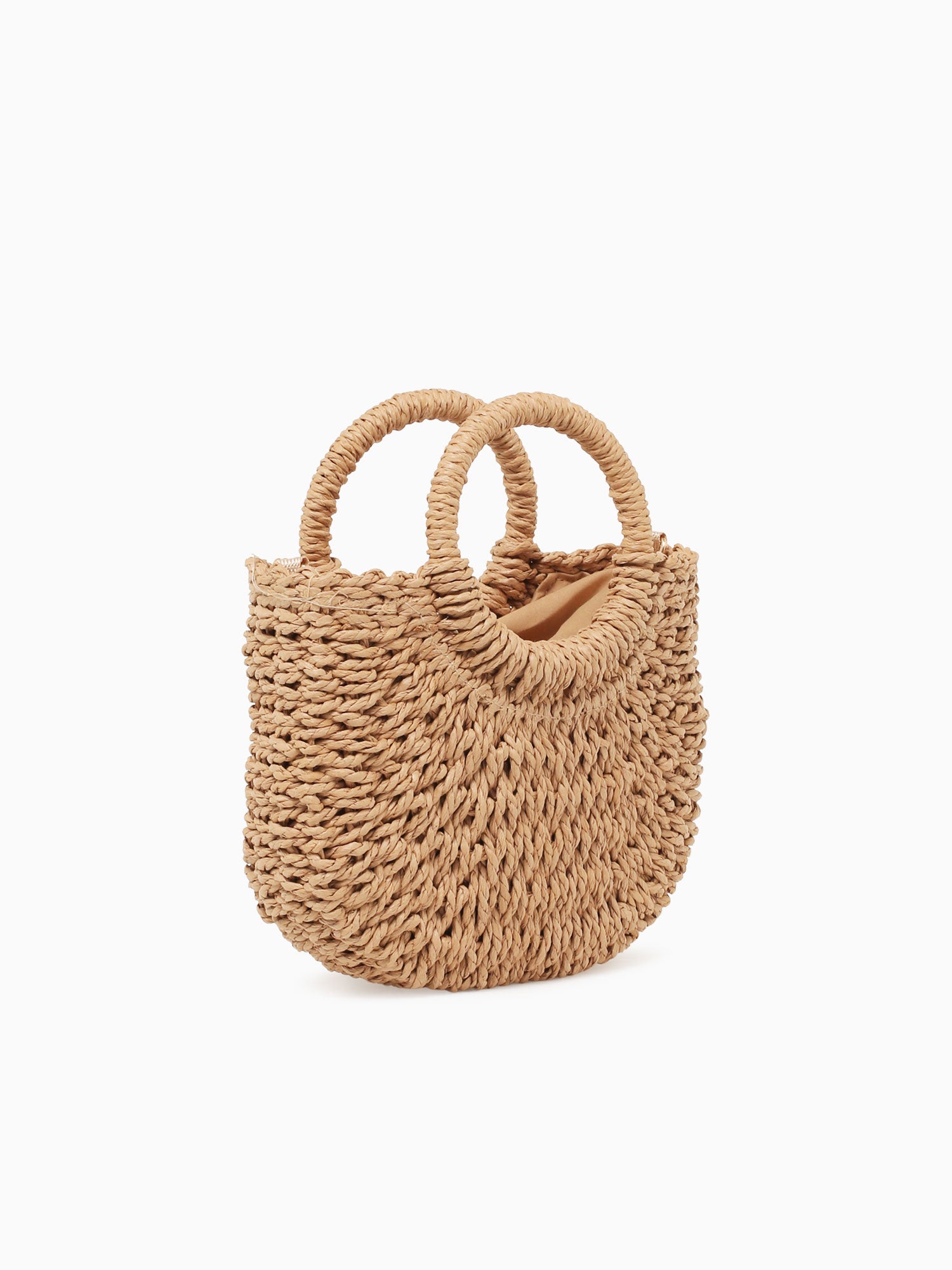 Fey Top Handle Gold Brown Gold