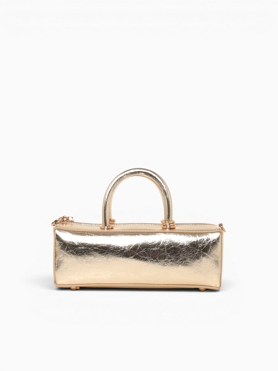 Rachel Top Handle Gold Gold