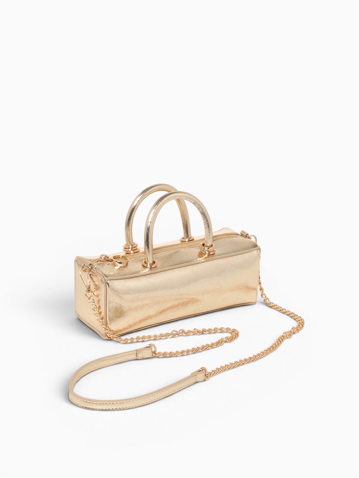 Rachel Top Handle Gold Gold
