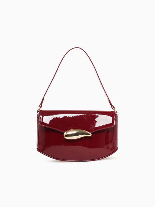 Millie Shoulder Bag Wine Wine