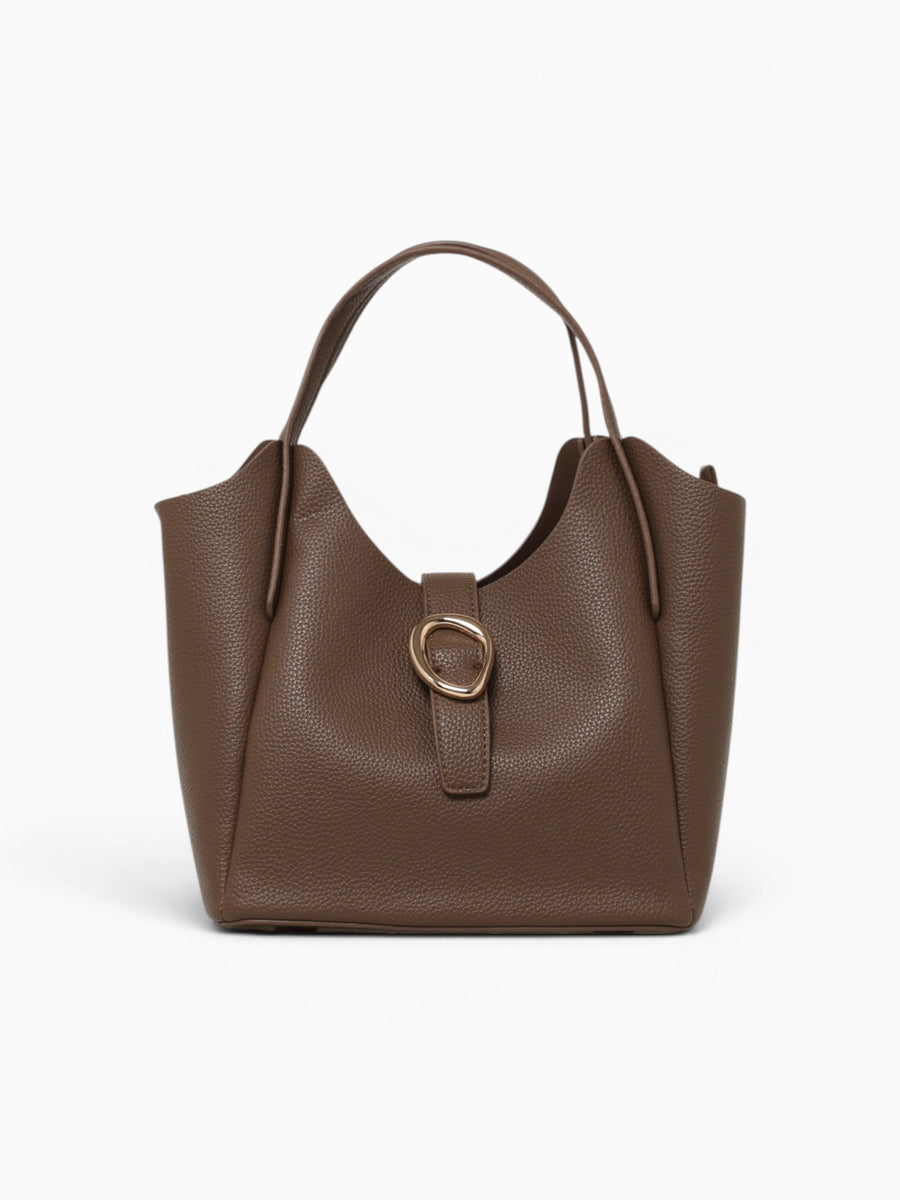 Estella Top Handle Dk Stone Taupe