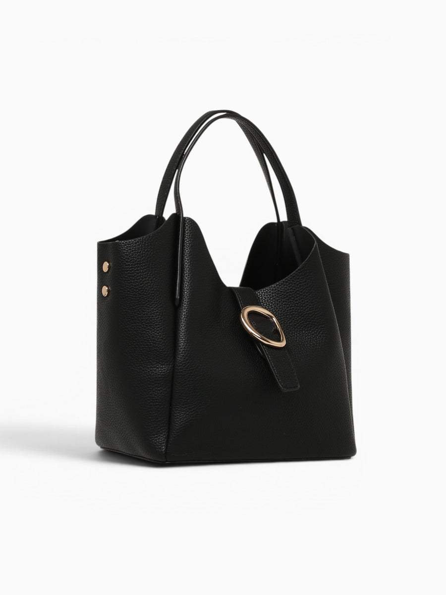 Estella Top Handle Black Black