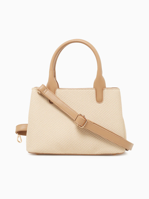 Carmen Top Handle Beige Beige