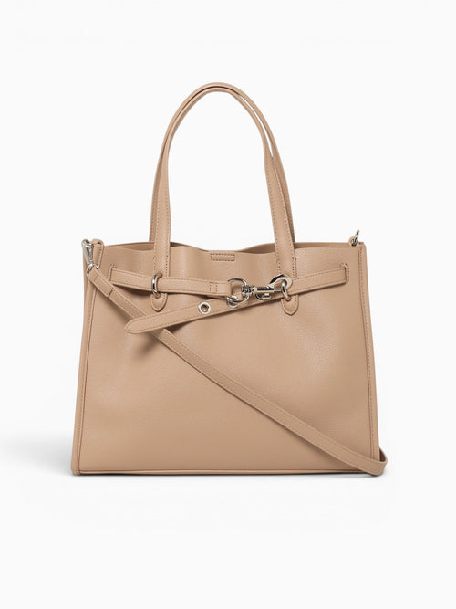 Rebecca Shoulder Bag Beige Beige