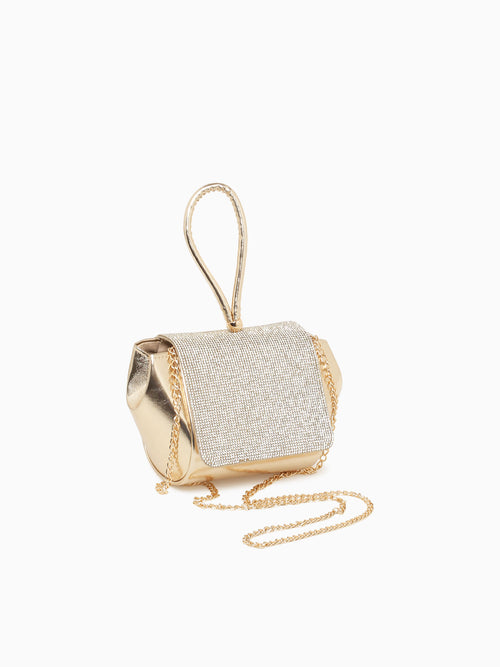 Lina Box Bag Gold Gold