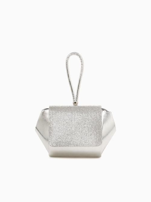 Lina Box Bag Silver Silver