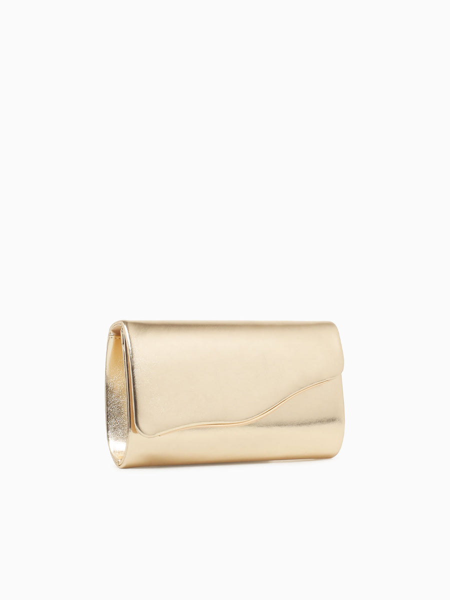 Wave Clutch Gold Gold