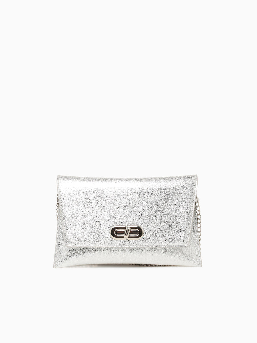 Yesenia Clutch Silver Silver