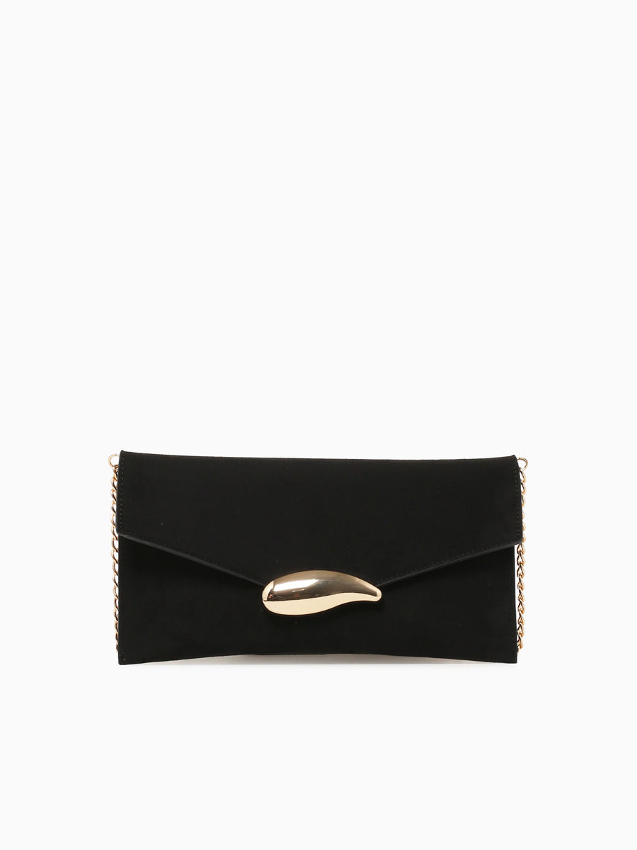 Victoria Clutch Black Micro Black