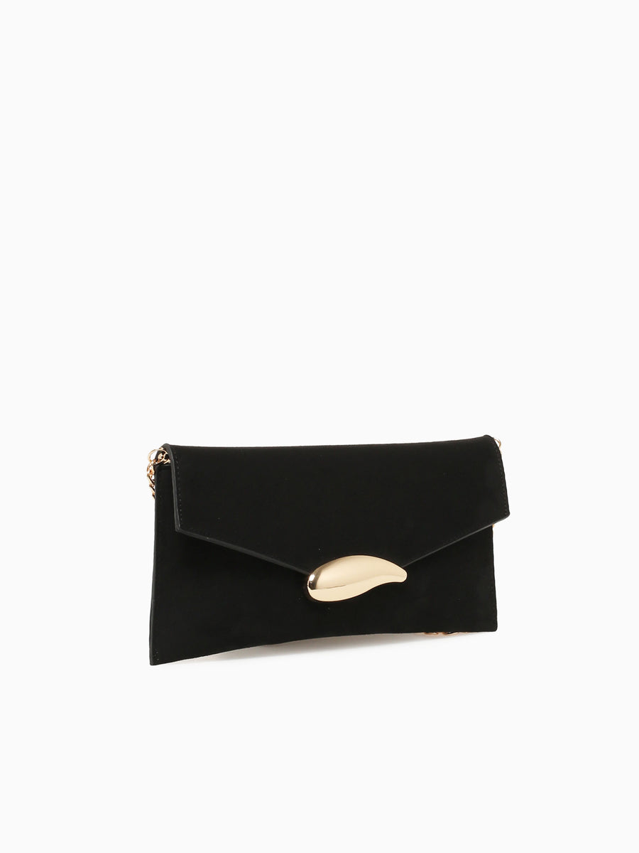 Victoria Clutch Black Micro Black