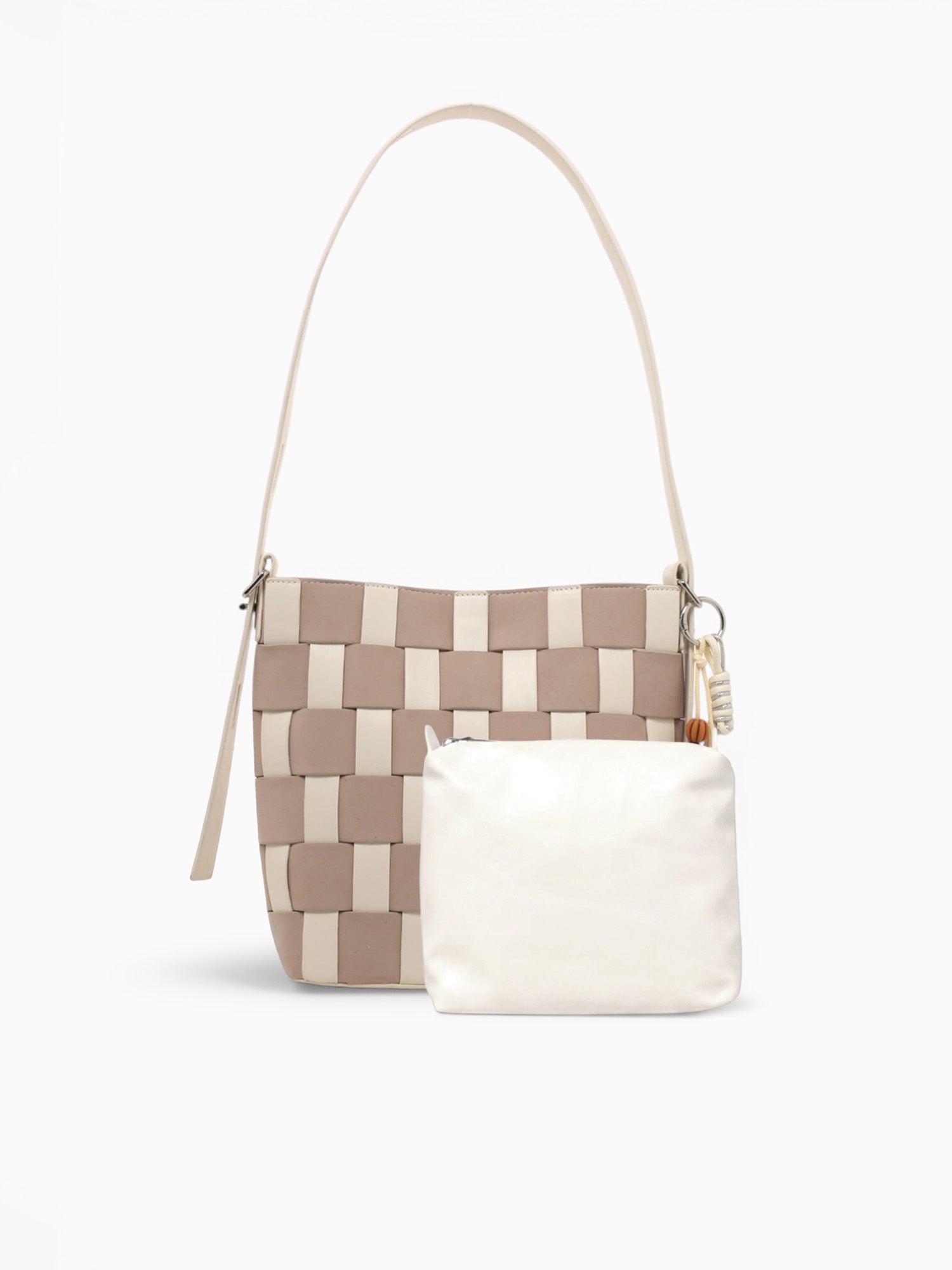 Ginie Shoulder Bag Sand Multi Beige