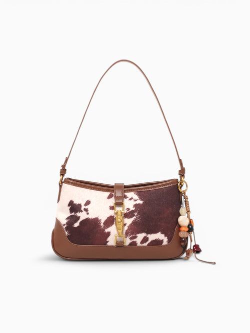 Miriana Shoulder Bag Brown Multi Brown