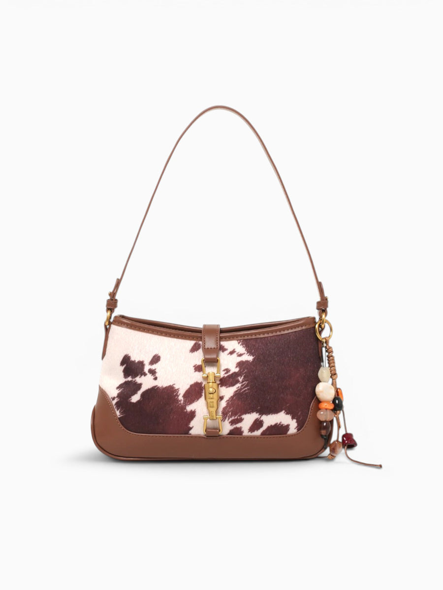 Miriana Shoulder Bag Brown Multi Brown