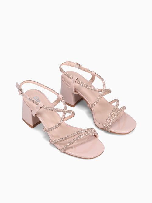 Selismar Nude Patent Silver / 5 / M