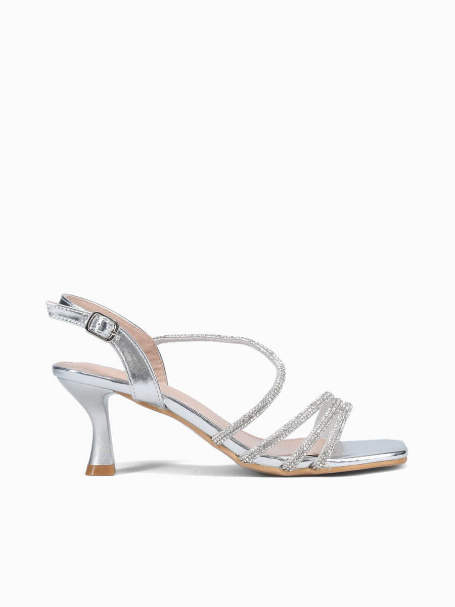 Shimey Silver Glitter Silver / 5 / M