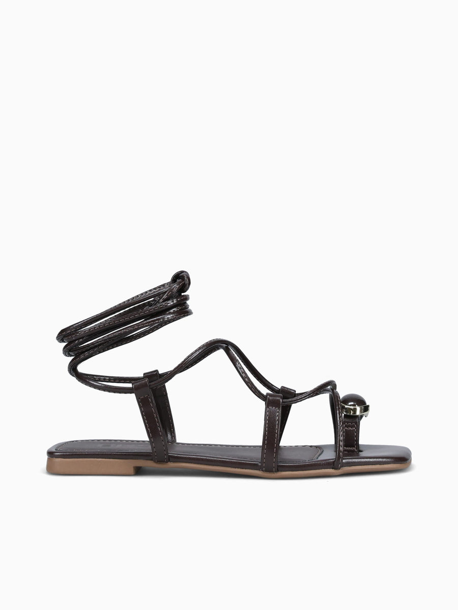 Zaynab Marrom Napa Intense Brown / 5 / M