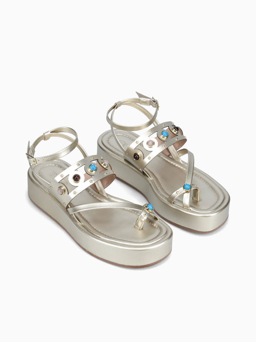 Jane Oro Metallic Gold / 5 / M