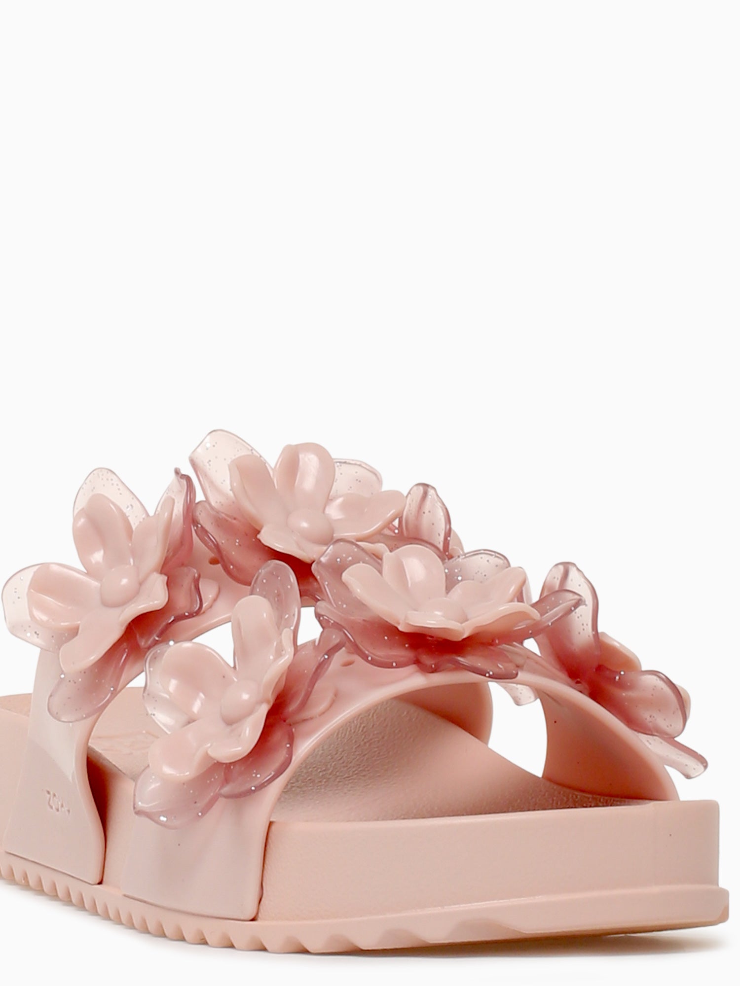 Partner Flower Ad Nude Glitter Jelly Beige / 5 / M