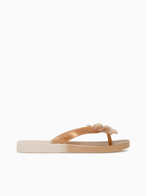 Zaxy Summer Gold Off white jelly Gold / 5 / M