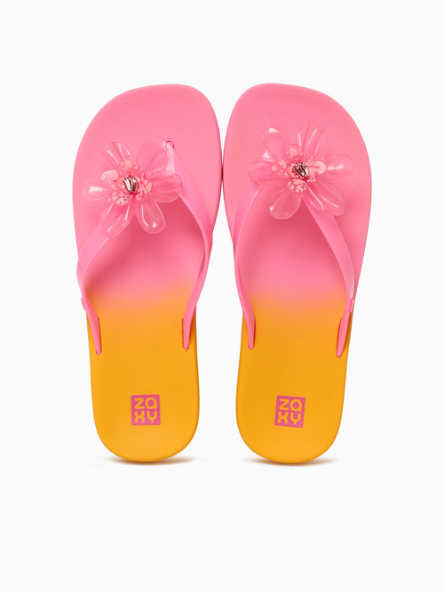 Zaxy Summer Pink Yellow jelly Pink Multi / 5 / M