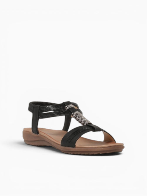 Olivia Black Smooth Black / 5 / M