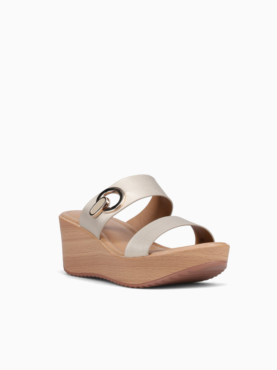 Leslie Gold Metallic Gold / 5 / M