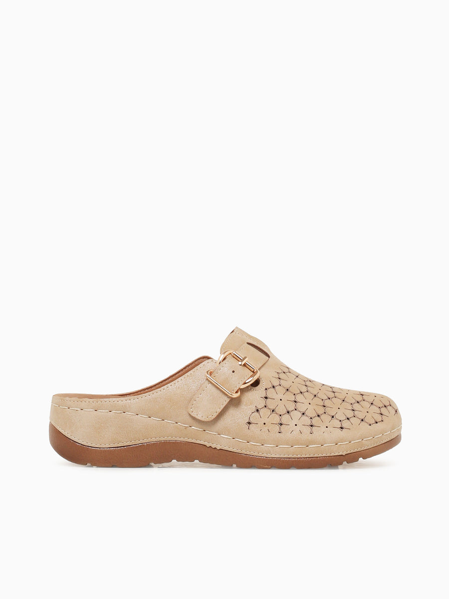 Hilda Beige Smooth Beige / 5 / M