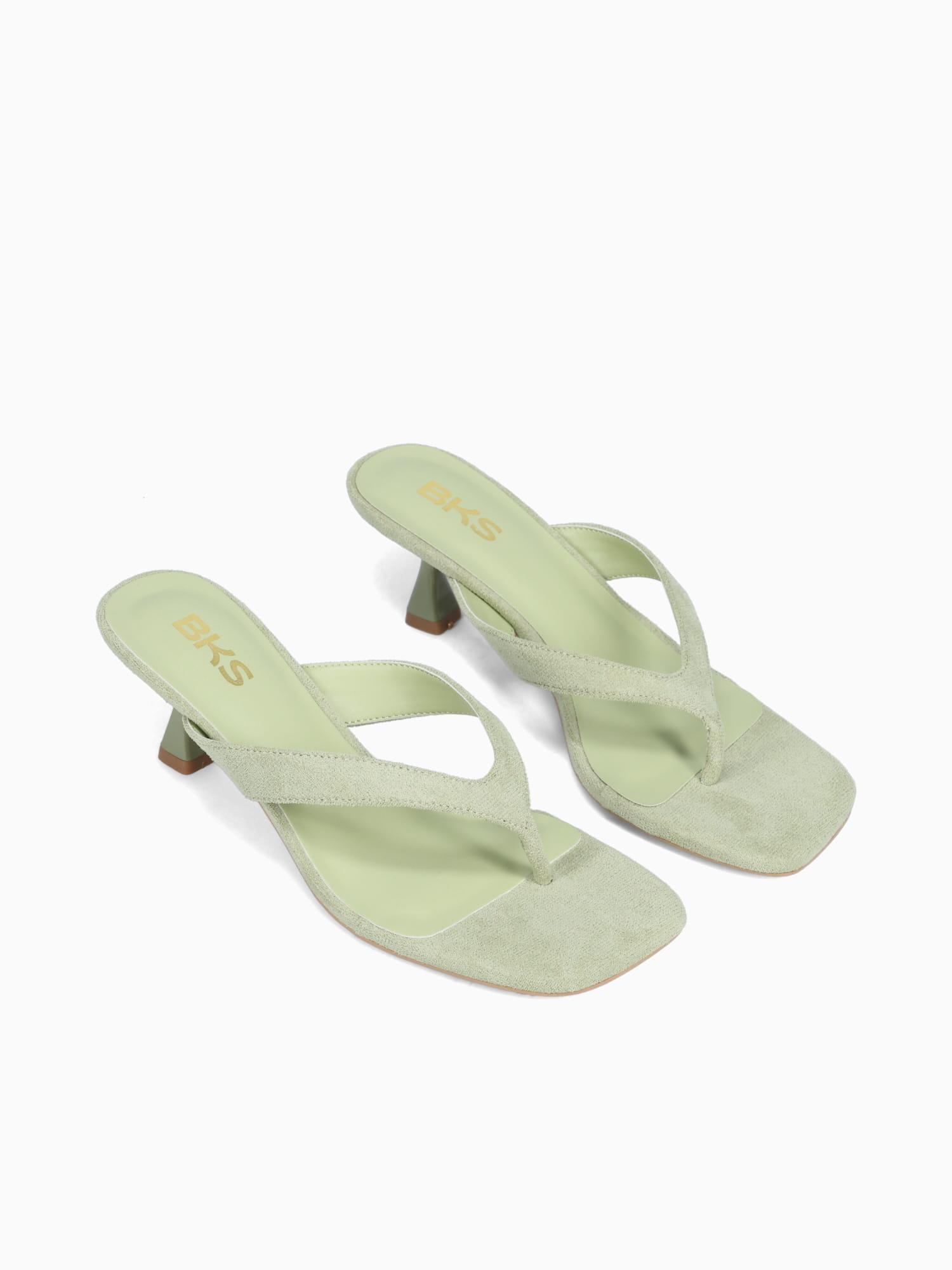 Nyah Sage Green Suede Green / 5 / M