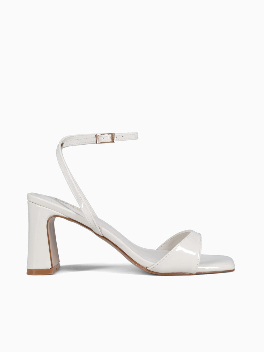 Anya Onyx Patent Off White / 5 / M