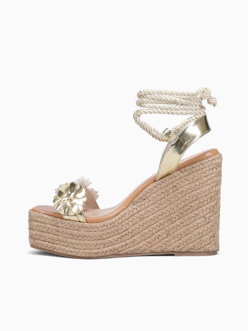 Gardenia Gold Metallic Gold / 5 / M