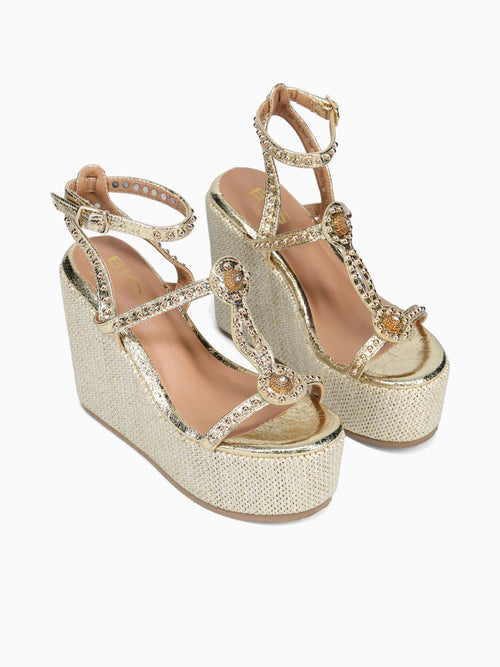 Anais Gold Metallic Gold / 5 / M